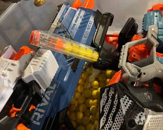 Nerf Rival Nemesis MXVII-10K and Hera MXVII-1200 Blaster Lot with Ammo