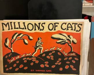 Millions of Cats by Wanda Gág (True First Edition, 1928)