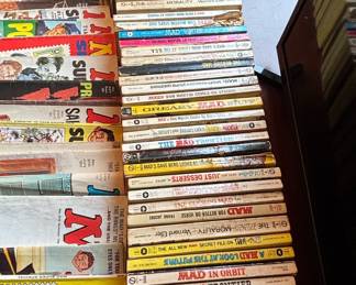 Collection of Vintage MAD Magazine Paperbacks