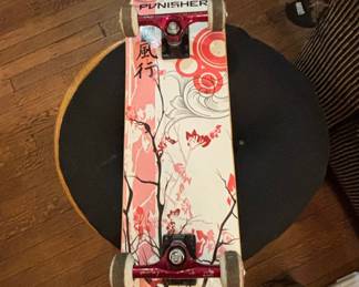 Punisher Skateboards Cherry Blossom Complete Skateboard