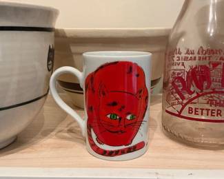 Andy Warhol "Sam" Cat Mug