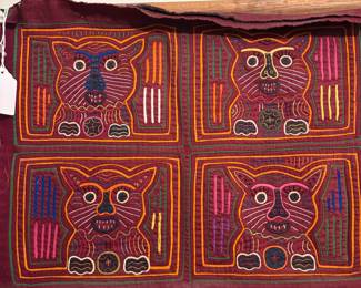 Kuna Mola Textile Panel