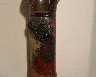 Studio Pottery Wall Pocket Vase