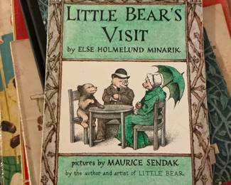 Little Bear's Visit by Else Holmelund Minarik, illustrated by Maurice Sendak (1961 Harper Brothers 1st Edition)
