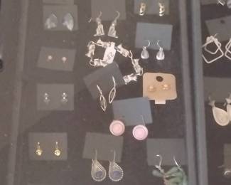 Assorted Fashion and Costume Jewelry Earrings Collection
