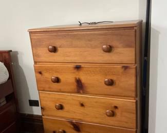 Vintage Pine Chest of Drawers