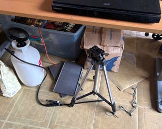 Great office table under all this mess!!!!