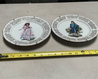 Giftcraft Pinky & Blue Boy Decorative Wall Plates (6/7)