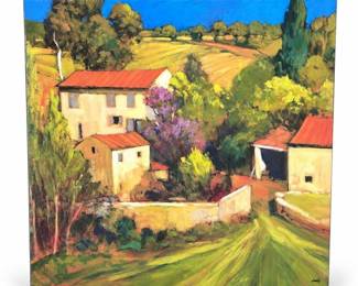 Philip Craig Provence Farm Landscape Reproduction