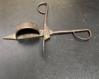 Iron Candle Snuffer and Wick Trimmer Scissors (3/4)
