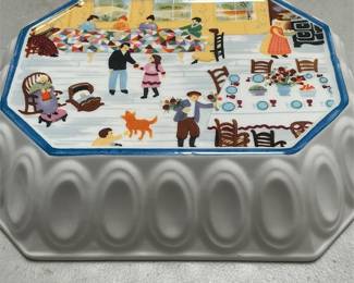 Omnibus Homestead Ceramic Wall Mold by Fitz and Floyd (5/6)