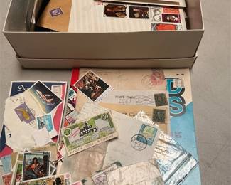 U.S. & Worldwide Stamps, Postal Covers and Ephemera (2/4)