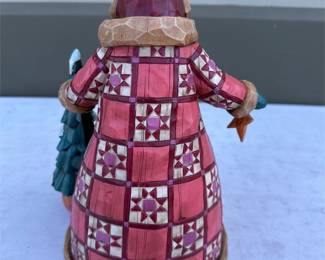 Jim Shore “Dashing Through the Snow” Santa Figurine (3/3)