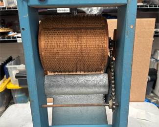 Fricke Hand-Crank Wool Drum Carding Machine (3/3)