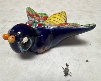 Hand-Painted Talavera Ceramic Bee Wall Decoration (2/2)