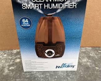 Air Innovations Clean Mist Smart Humidifier, Leopard Print