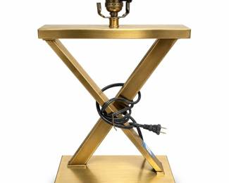 Stein World Xenia Brass-Finish Table Lamp