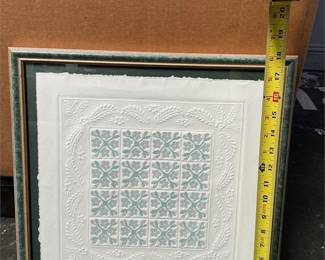 Judy Severson “Angel Breath” Framed Embossed Print (5/5)