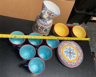 Euro Ceramica Zanzibar Tableware & Sangria Pitcher (6/6)