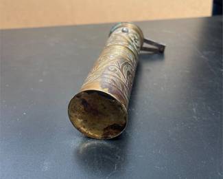 Turkish-Style Engraved Brass Coffee Grinder (4/4)