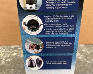 Air Innovations Clean Mist Smart Humidifier, Leopard Print (2/2)