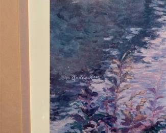 Lynn Gertenbach Monet's Pond Framed Print (6/6)