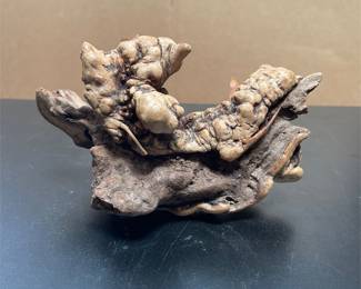 Burl Wood and Pinecone Bird Sculpture (5/5)