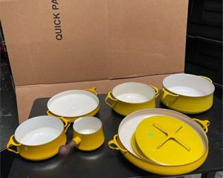 Dansk Kobenstyle Yellow Enamel Cookware (5/5)