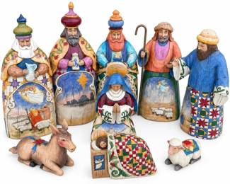 Jim Shore Heartwood Creek Joy to the World Nativity