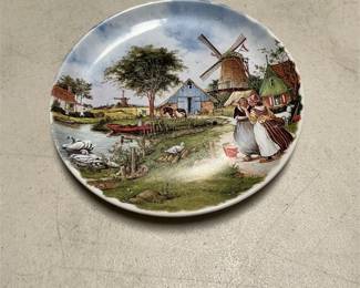 Royal Schwabap Dutch Windmill Decorative Plate (2/6)