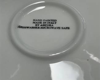 Ancora Italian Hand-Painted Vegetable Serving Bowl (4/6)