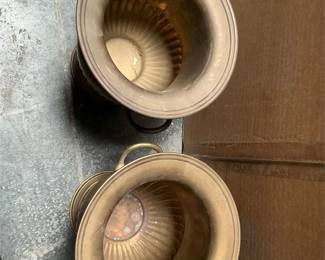 Pair of Brass Urn-Form Champagne Buckets (5/6)