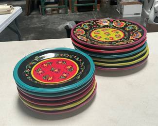Certified International Guadalupe Dinner and Salad Plates (2/6)