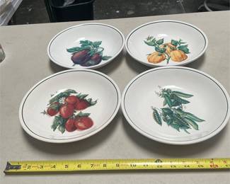 Williams-Sonoma Harvest Vegetable Pasta Bowls (5/5)