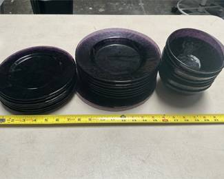 Bormioli Rocco Palatina Amethyst Glass Dinnerware (5/5)
