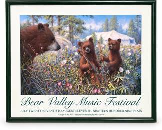 Bear Valley Music Festival 1996 Poster