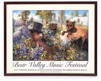 Bear Valley Music Festival 1997 Poster
