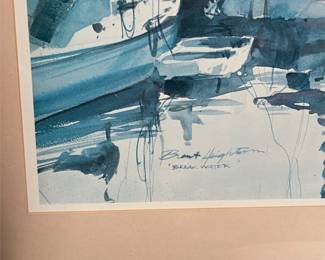 Brent Heighton Break Water Framed Print (3/4)