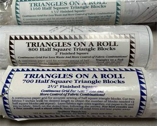 Triangles on a Roll Quilting Papers, Stencils & Ruler (3/5)