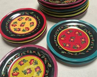 Certified International Guadalupe Dinner and Salad Plates (5/6)