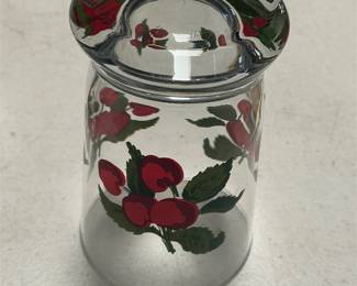 Libbey Cherry Pattern Footed Juice Glasses (3/5)