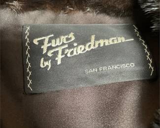 Dark Brown Mink Fur Jacket (3/6)
