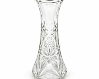 Hoosier Glass 4063-B Clear Glass Bud Vase