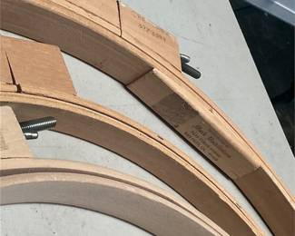 Wooden Quilting and Embroidery Hoops with Support (4/5)