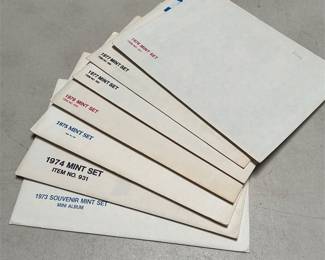 USPS Commemorative Stamp Mint Sets, 1973–1978 (2/5)