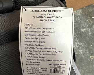 Adorama Slinger Gray Camera Bag, GBSLGY (3/4)