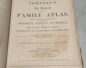 1863 Johnson’s New Illustrated Family Atlas (3/5)