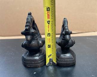 Pair of Burmese Hintha Bird-Form Opium Weights (4/4)
