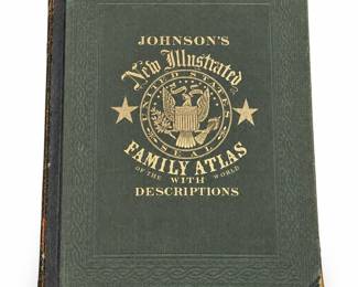1863 Johnson’s New Illustrated Family Atlas