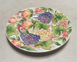 Ancora Italian Hand-Painted Fruit Serving Platter (2/6)